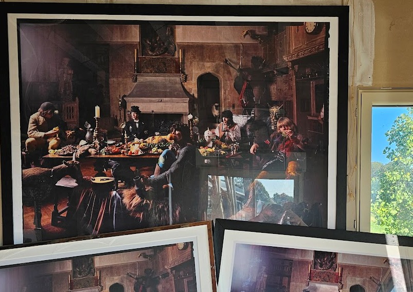 Keith Orange at Sarum Chase: The Rolling Stones' 1968 'Beggar's Banquet' Session - Limited Edition Grand Print by Michael Joseph