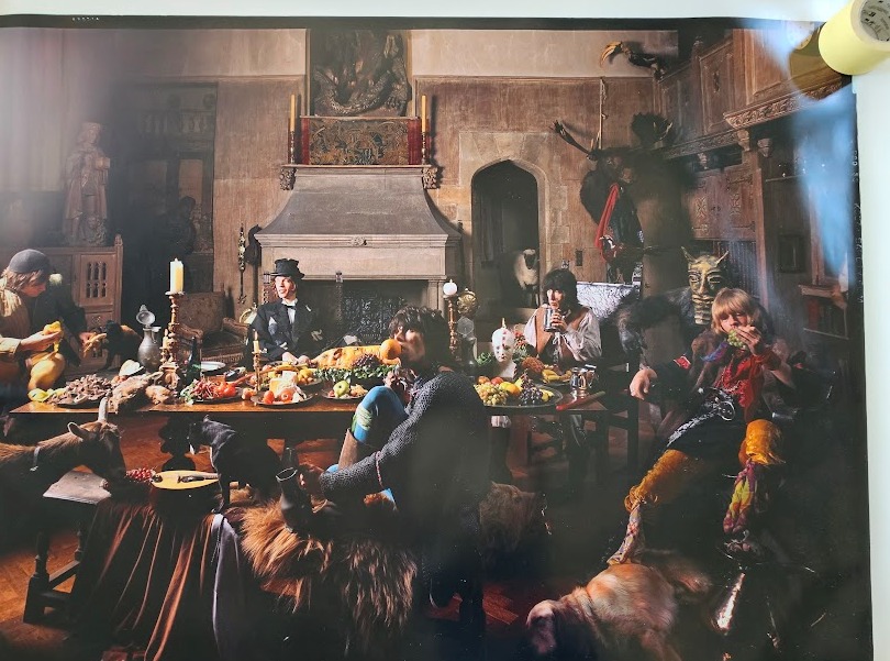 Keith Orange at Sarum Chase: The Rolling Stones' 1968 'Beggar's Banquet' Session - Limited Edition Grand Print by Michael Joseph