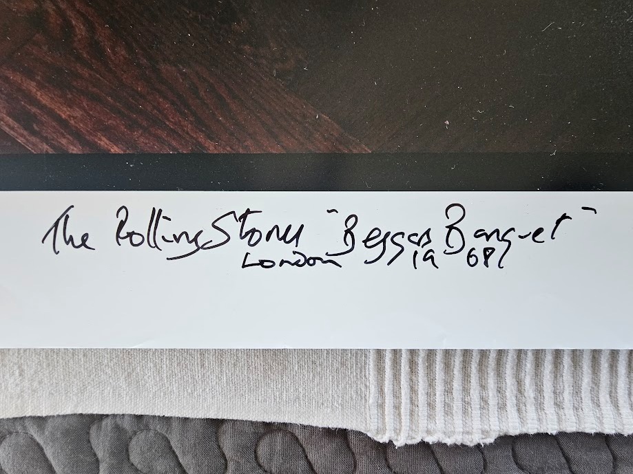 Keith Orange at Sarum Chase: The Rolling Stones' 1968 'Beggar's Banquet' Session - Limited Edition Grand Print by Michael Joseph