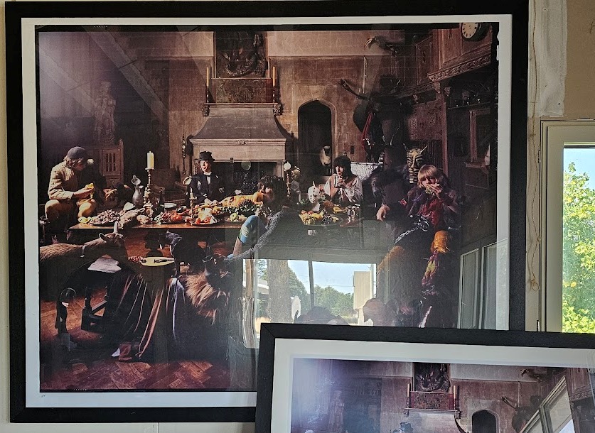 Keith Orange at Sarum Chase: The Rolling Stones' 1968 'Beggar's Banquet' Session - Limited Edition Grand Print by Michael Joseph