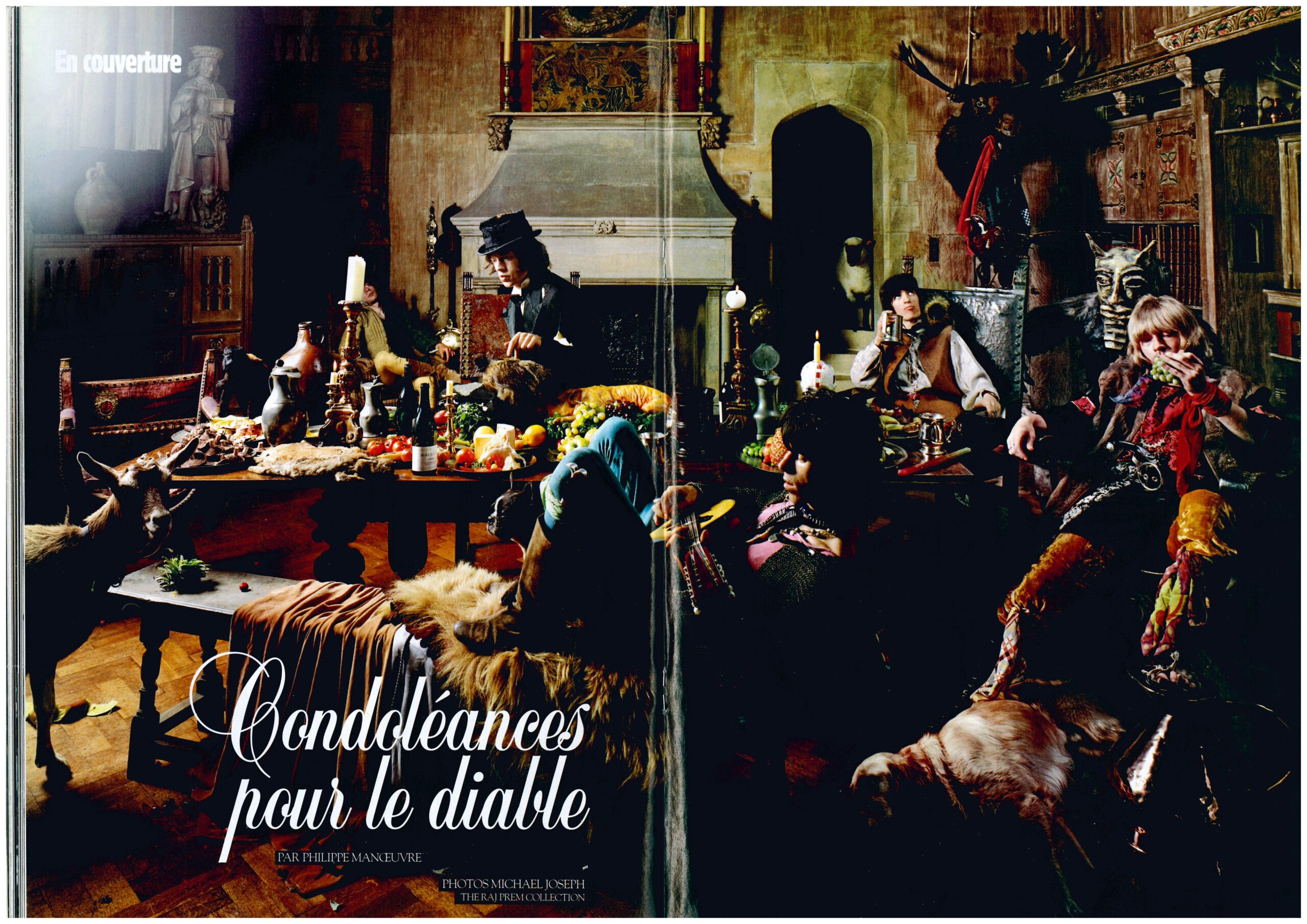 Condoléances pour le diable, article dans magasine Rock Français par Philippe Manoeuvre sujet Rolling Stones Beggars' Banquet