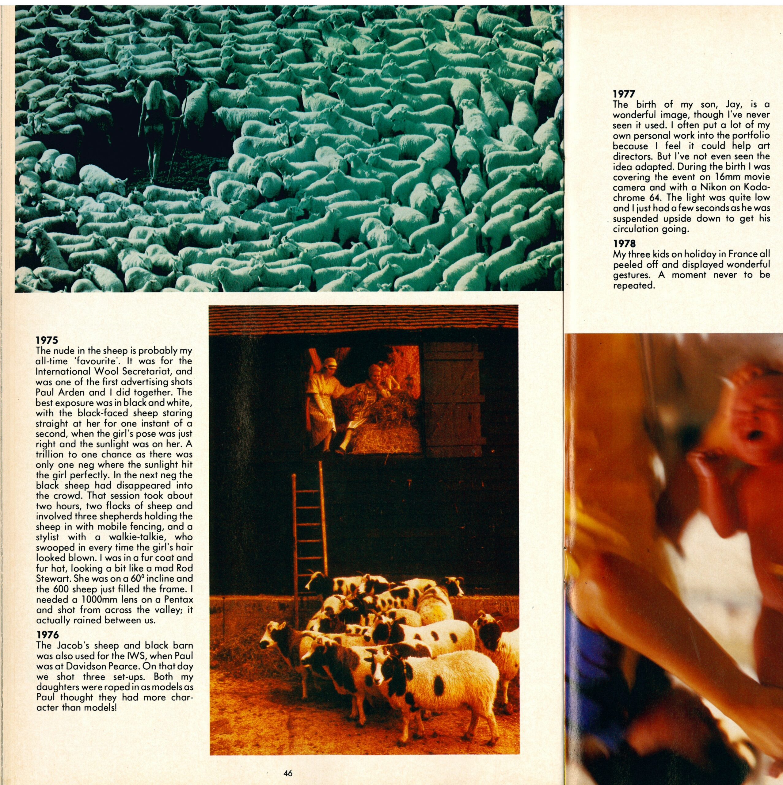 Pic Magazine, article about the work of Michael Joseph, London Advertising Photographer (text in english)