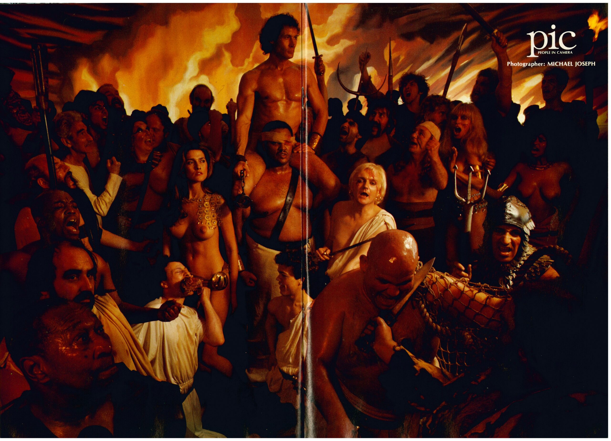 Pic Magazine, article about the work of Michael Joseph, London Advertising Photographer (text in english)