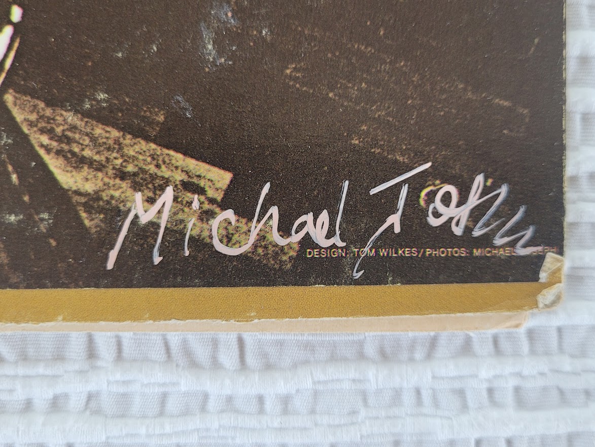 Album Vinyl Beggars Banquet - signé par le photographe, musique par les Rolling Stones, photo prise à Sarum Chase