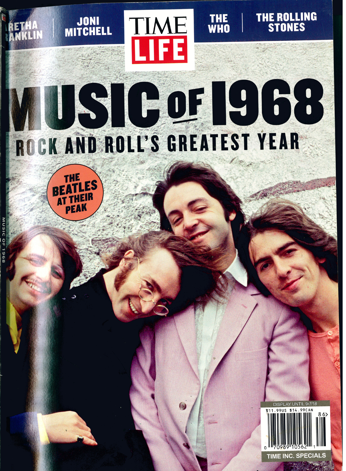 Time Life, Music of 68 re Beggars Banquet photoshoot by Michael Joseph at Sarum Chase Swarkestone (uk text)