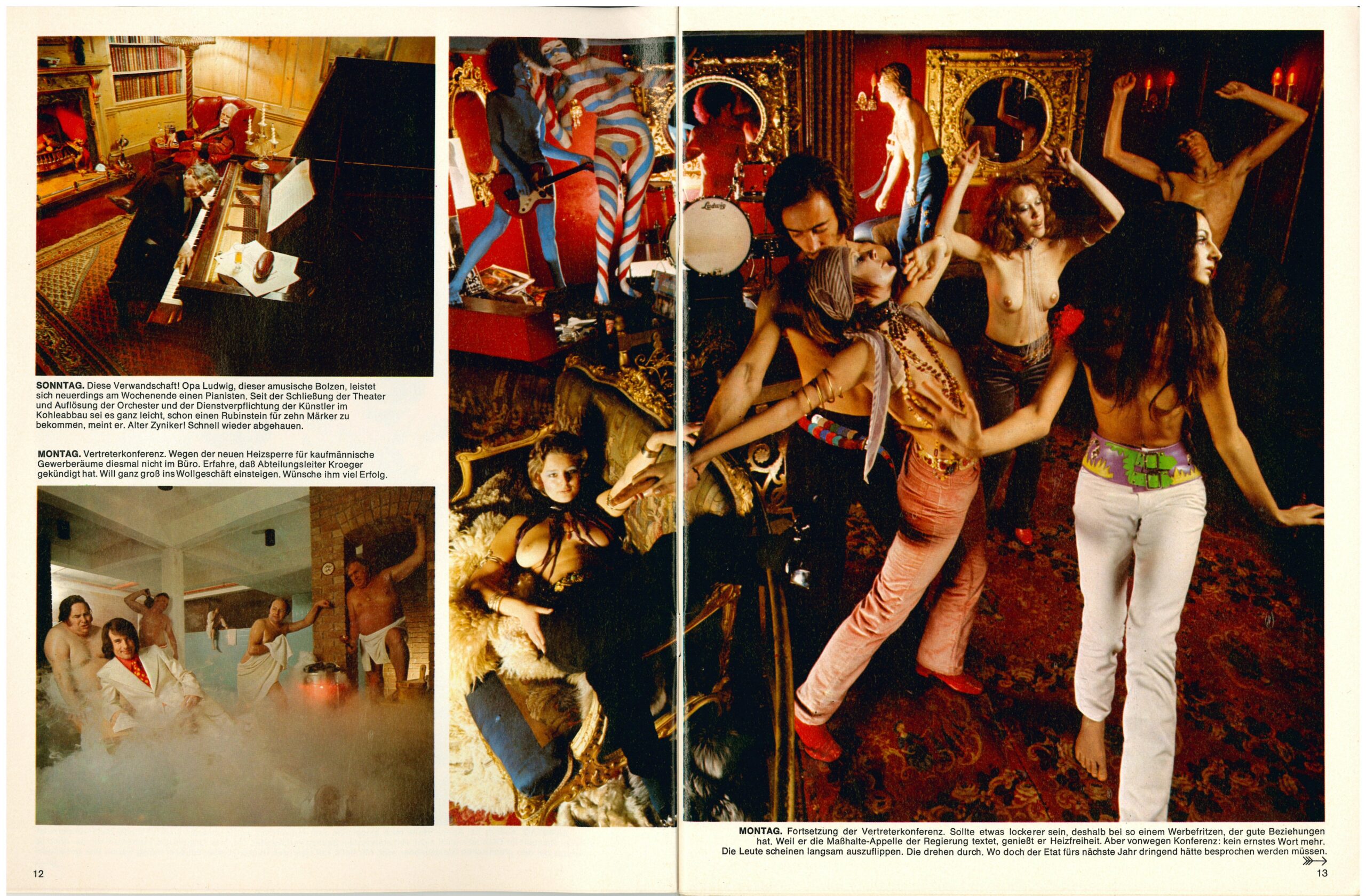 Pardon German Magazine, article on Michael Joseph London Advertising Photographer (text in german)